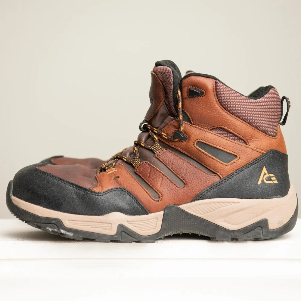 ACE Hiking Boots Shoes for Crews Badlands Durable Workwear Utility‎ Industrial